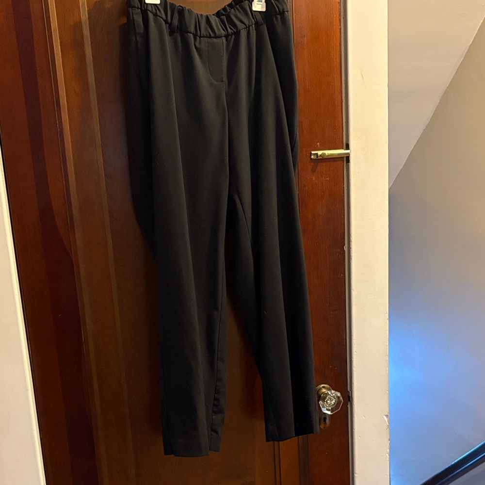 J. Crew Women’s Elegant Black Dress Maternity Pants